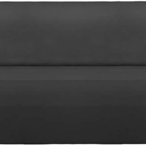 Super Stretch Sofa Slipcover – Spandex Non Slip Soft Couch Sofa Cover, Washable Furniture Protector with Non Skid Foam and Elastic Bottom for Kids, Pets (Sofa, Dark Gray)