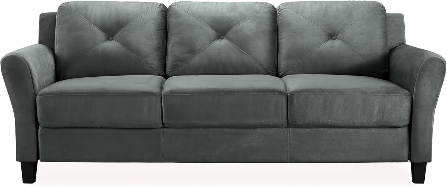 Sofa in Grey, Dark Grey