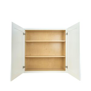 Wall Kitchen Cabinet 30 in. W x 12 in. D x 30 in. H in  White Ready to Assemble