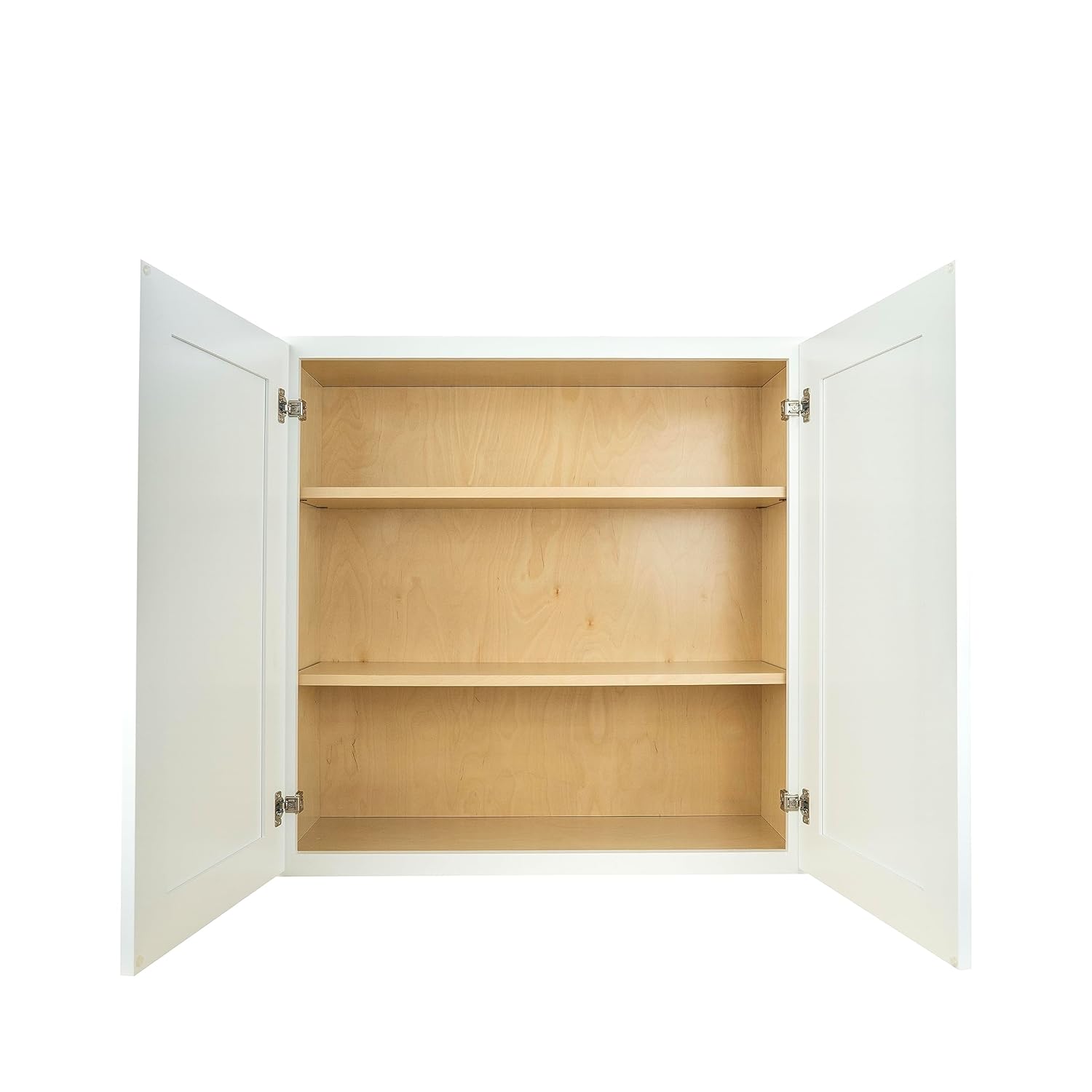 Wall Kitchen Cabinet 30 in. W x 12 in. D x 30 in. H in  White Ready to Assemble